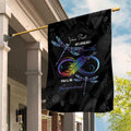 Personalised Australia Indigenous Memorial Garden Flag As Long As I Breathe You'll Be Remembered