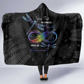 Personalised Australia Indigenous Memorial Hooded Blanket As Long As I Breathe You'll Be Remembered