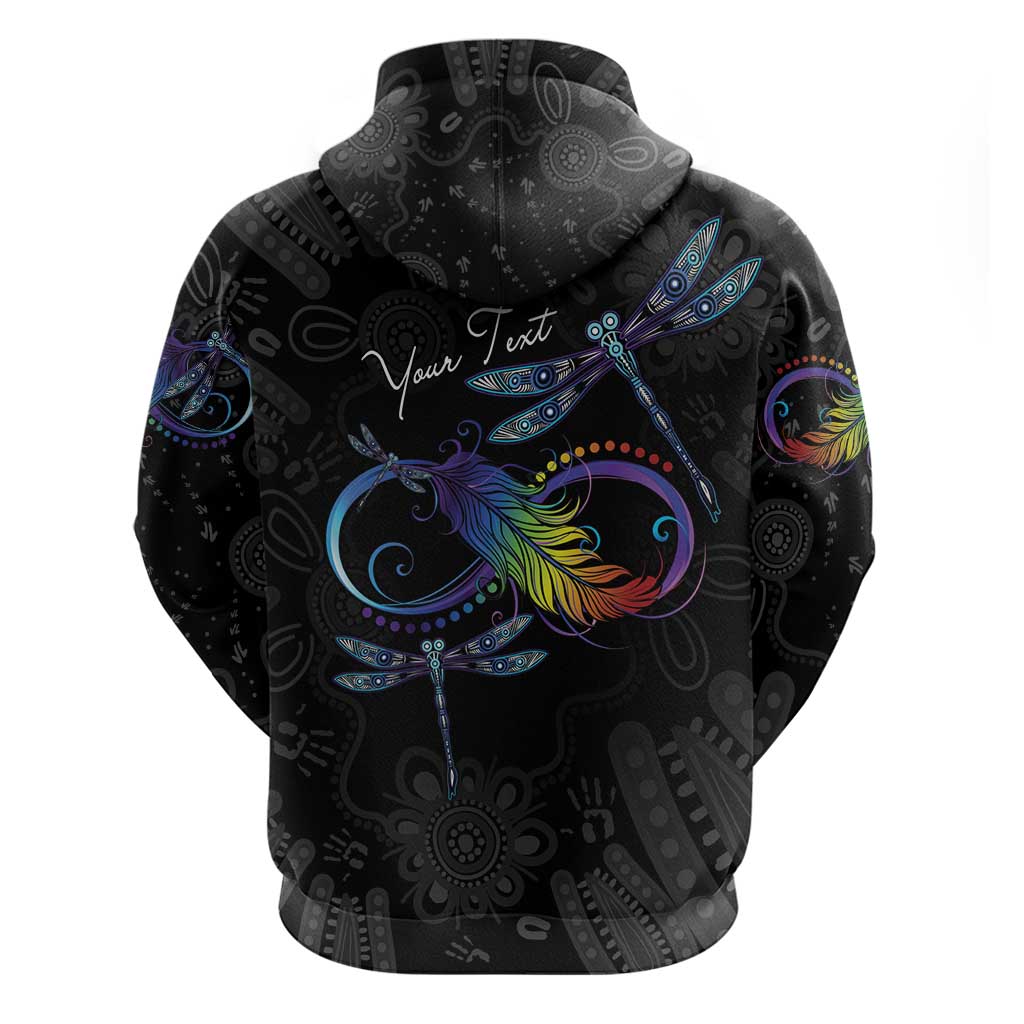 Personalised Australia Indigenous Memorial Hoodie As Long As I Breathe You'll Be Remembered