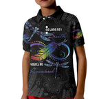 Personalised Australia Indigenous Memorial Kid Polo Shirt As Long As I Breathe You'll Be Remembered