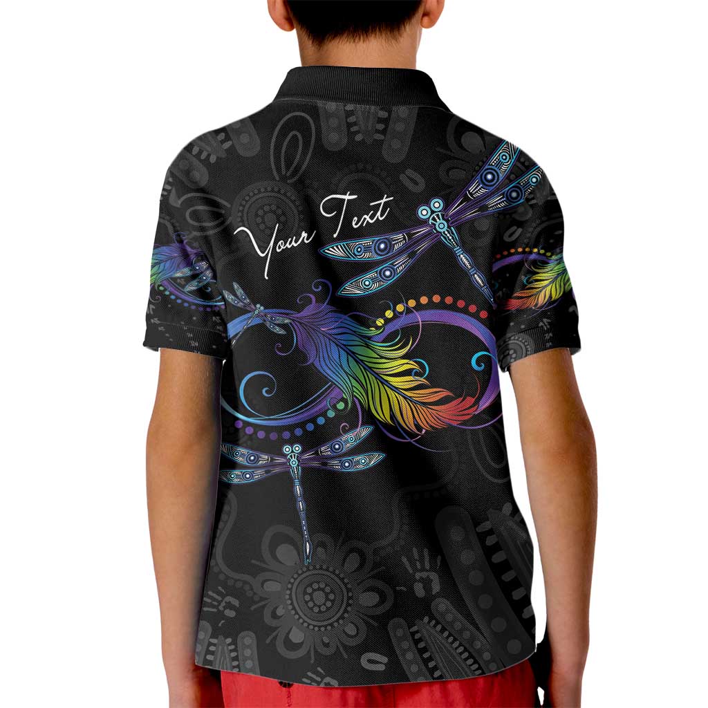 Personalised Australia Indigenous Memorial Kid Polo Shirt As Long As I Breathe You'll Be Remembered