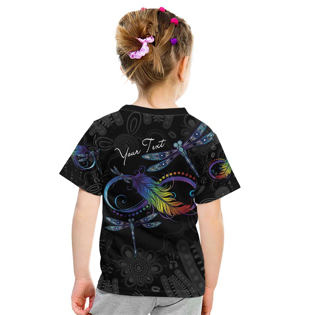 Personalised Australia Indigenous Memorial Kid T Shirt As Long As I Breathe You'll Be Remembered