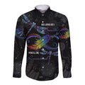 Personalised Australia Indigenous Memorial Long Sleeve Button Shirt As Long As I Breathe You'll Be Remembered