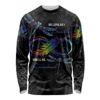 Personalised Australia Indigenous Memorial Long Sleeve Shirt As Long As I Breathe You'll Be Remembered