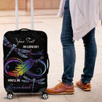 Personalised Australia Indigenous Memorial Luggage Cover As Long As I Breathe You'll Be Remembered