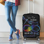 Personalised Australia Indigenous Memorial Luggage Cover As Long As I Breathe You'll Be Remembered