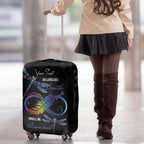 Personalised Australia Indigenous Memorial Luggage Cover As Long As I Breathe You'll Be Remembered