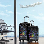 Personalised Australia Indigenous Memorial Luggage Cover As Long As I Breathe You'll Be Remembered
