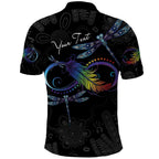 Personalised Australia Indigenous Memorial Polo Shirt As Long As I Breathe You'll Be Remembered