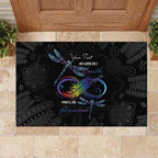 Personalised Australia Indigenous Memorial Rubber Doormat As Long As I Breathe You'll Be Remembered