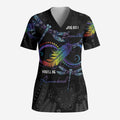 Personalised Australia Indigenous Memorial Scrub Top As Long As I Breathe You'll Be Remembered - Aussie Hoodie