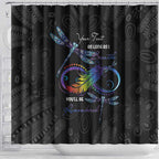 Personalised Australia Indigenous Memorial Shower Curtain As Long As I Breathe You'll Be Remembered