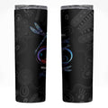 Personalised Australia Indigenous Memorial Skinny Tumbler As Long As I Breathe You'll Be Remembered