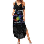 Personalised Australia Indigenous Memorial Summer Maxi Dress As Long As I Breathe You'll Be Remembered