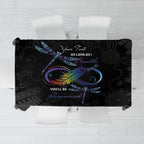 Personalised Australia Indigenous Memorial Tablecloth As Long As I Breathe You'll Be Remembered