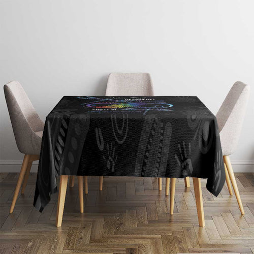 Personalised Australia Indigenous Memorial Tablecloth As Long As I Breathe You'll Be Remembered