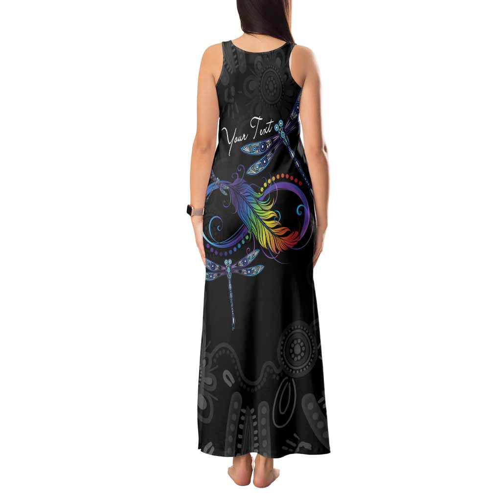 Personalised Australia Indigenous Memorial Tank Maxi Dress As Long As I Breathe You'll Be Remembered