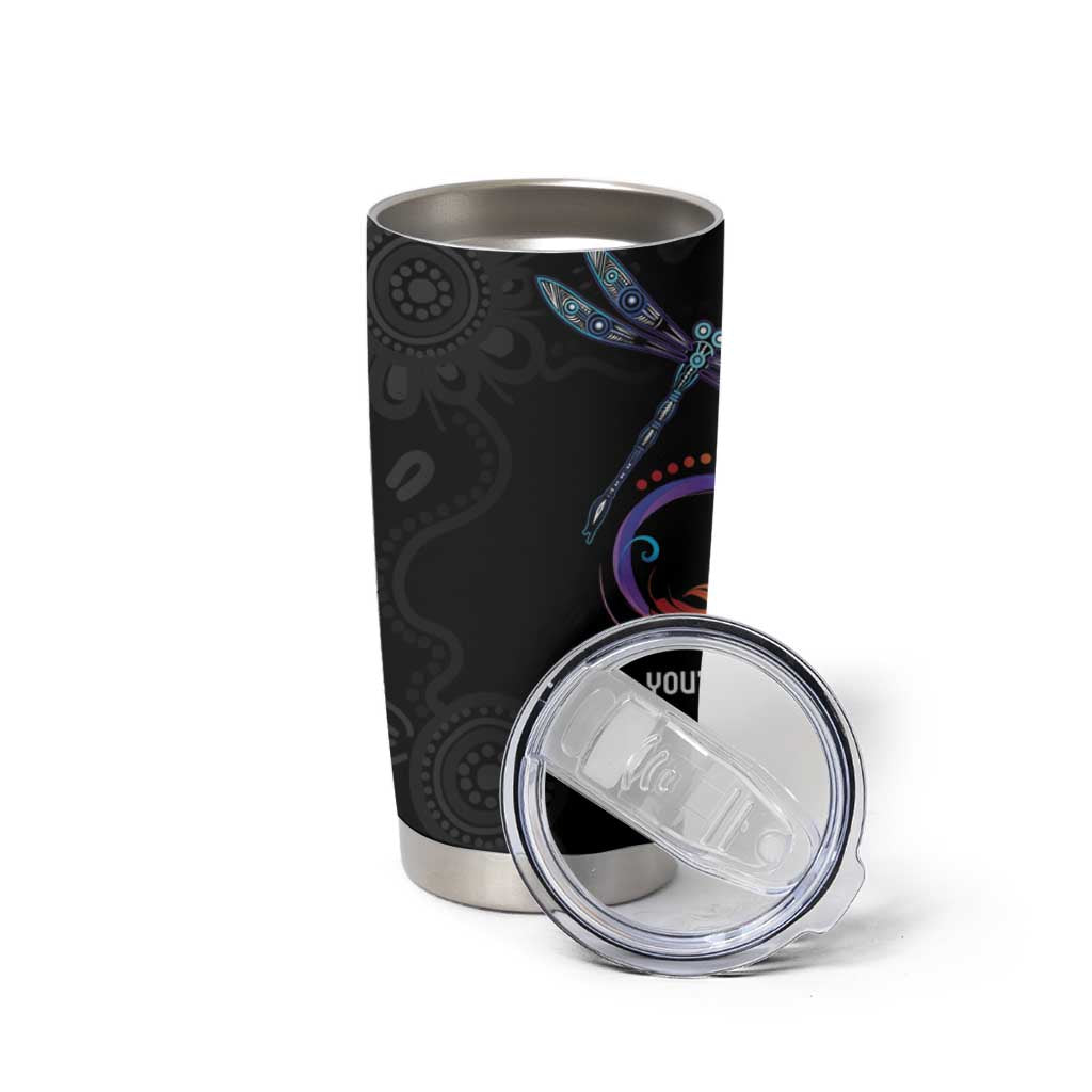 Personalised Australia Indigenous Memorial Tumbler Cup As Long As I Breathe You'll Be Remembered