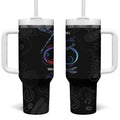 Personalised Australia Indigenous Memorial Tumbler With Handle As Long As I Breathe You'll Be Remembered