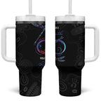 Personalised Australia Indigenous Memorial Tumbler With Handle As Long As I Breathe You'll Be Remembered