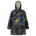 Personalised Australia Indigenous Memorial Wearable Blanket Hoodie As Long As I Breathe You'll Be Remembered