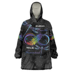 Personalised Australia Indigenous Memorial Wearable Blanket Hoodie As Long As I Breathe You'll Be Remembered