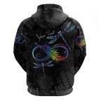 Personalised Australia Indigenous Memorial Zip Hoodie As Long As I Breathe You'll Be Remembered