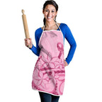 Aotearoa Maori Apron Pink Fern Ribbons - Aussie Hoodie