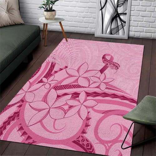 Aotearoa Maori Area Rug Pink Fern Ribbons - Aussie Hoodie