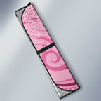 Aotearoa Maori Auto Sun Shade Pink Fern Ribbons - Aussie Hoodie