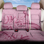 Aotearoa Maori Back Car Seat Cover Pink Fern Ribbons - Aussie Hoodie