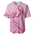 Aotearoa Maori Baseball Jersey Pink Fern Ribbons - Aussie Hoodie