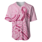 Aotearoa Maori Baseball Jersey Pink Fern Ribbons - Aussie Hoodie