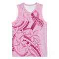 Aotearoa Maori Basketball Jersey Pink Fern Ribbons - Aussie Hoodie