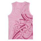 Aotearoa Maori Basketball Jersey Pink Fern Ribbons - Aussie Hoodie