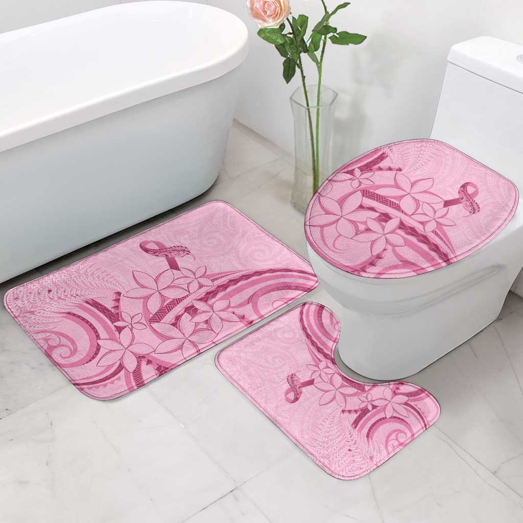Aotearoa Maori Bathroom Set Pink Fern Ribbons - Aussie Hoodie