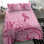 Aotearoa Maori Bedding Set Pink Fern Ribbons - Aussie Hoodie