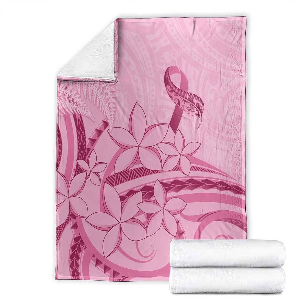Aotearoa Maori Blanket Pink Fern Ribbons - Aussie Hoodie