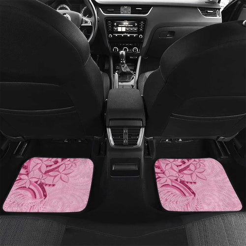 Aotearoa Maori Car Mats Pink Fern Ribbons - Aussie Hoodie