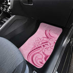 Aotearoa Maori Car Mats Pink Fern Ribbons - Aussie Hoodie