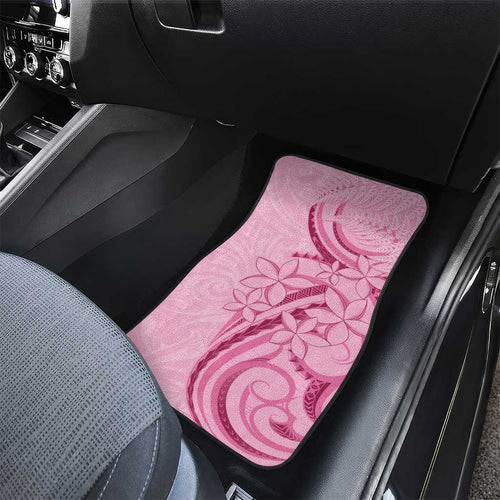 Aotearoa Maori Car Mats Pink Fern Ribbons - Aussie Hoodie