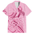 Aotearoa Maori Family Matching Long Sleeve Bodycon Dress and Hawaiian Shirt Pink Fern Ribbons - Aussie Hoodie
