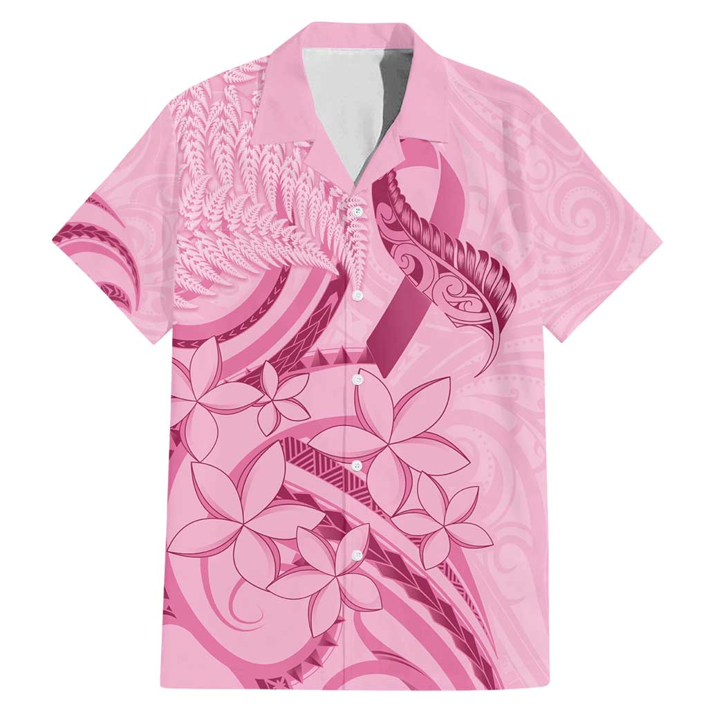 Aotearoa Maori Family Matching Mermaid Dress and Hawaiian Shirt Pink Fern Ribbons - Aussie Hoodie
