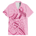 Aotearoa Maori Family Matching Mermaid Dress and Hawaiian Shirt Pink Fern Ribbons - Aussie Hoodie