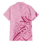 Aotearoa Maori Family Matching Mermaid Dress and Hawaiian Shirt Pink Fern Ribbons - Aussie Hoodie