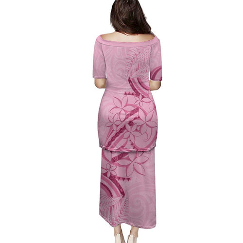 Aotearoa Maori Family Matching Puletasi and Hawaiian Shirt Pink Fern Ribbons - Aussie Hoodie