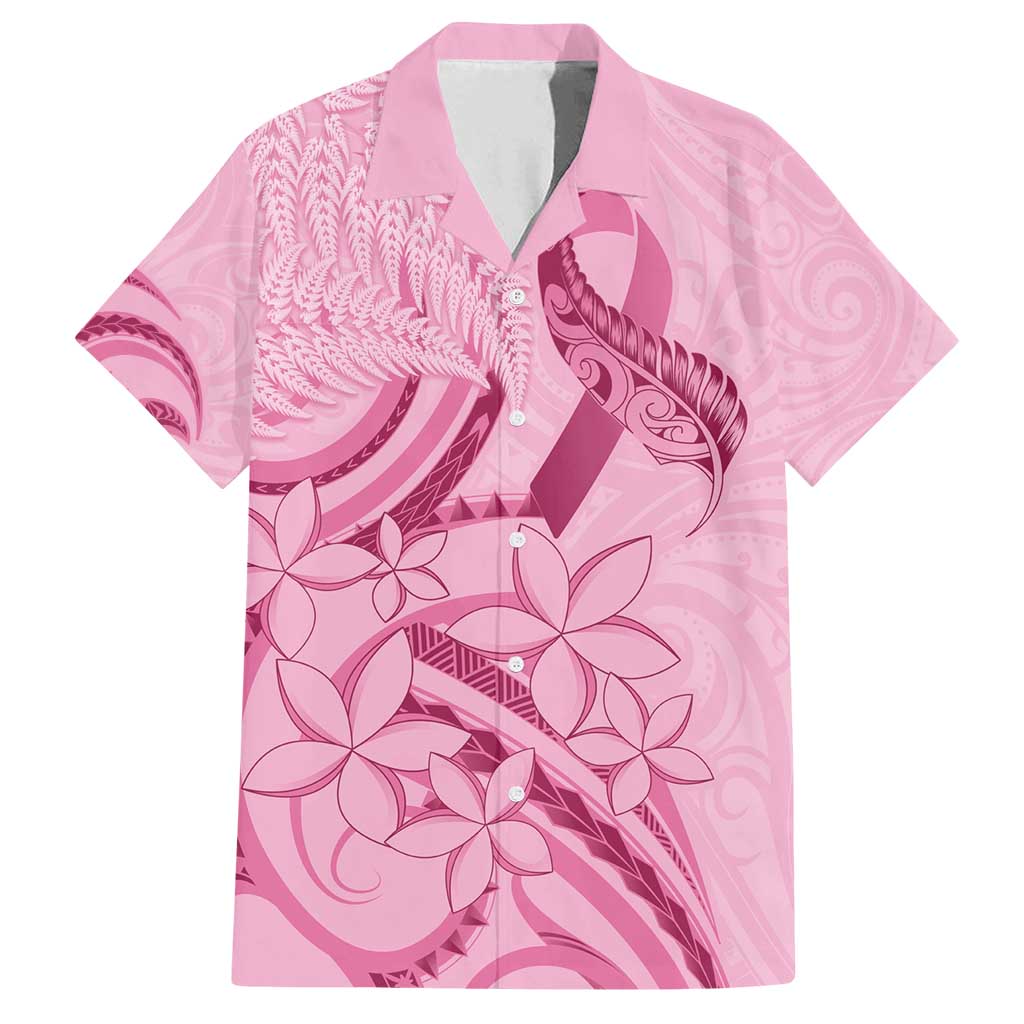 Aotearoa Maori Family Matching Summer Maxi Dress and Hawaiian Shirt Pink Fern Ribbons - Aussie Hoodie