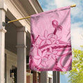 Aotearoa Maori Garden Flag Pink Fern Ribbons - Aussie Hoodie
