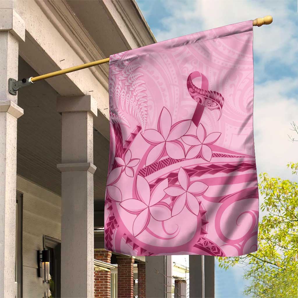 Aotearoa Maori Garden Flag Pink Fern Ribbons - Aussie Hoodie