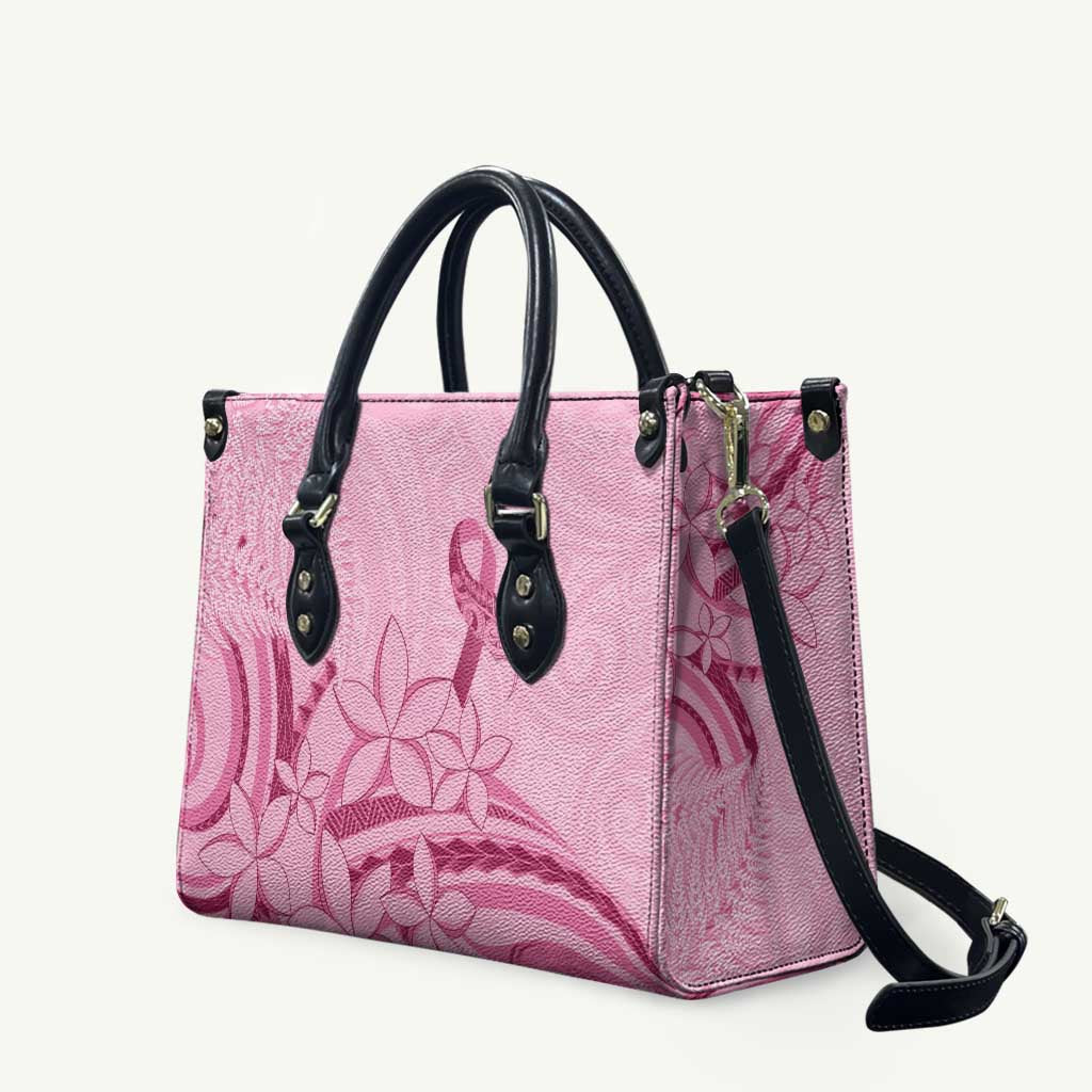 Aotearoa Maori Leather Bag Pink Fern Ribbons - Aussie Hoodie